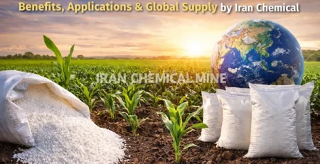 Ammonium Sulfate Fertilizer (21-0-0-24S) Benefits, Applications & Global Supply by Iran Chemical Mine