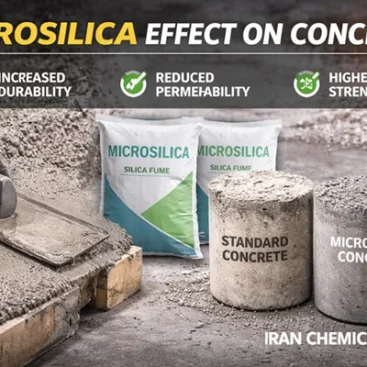 Microsilica effect on concrete