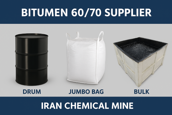 Supplying Bitumen 6070 in Drum, Jumbo Bag and Bulk